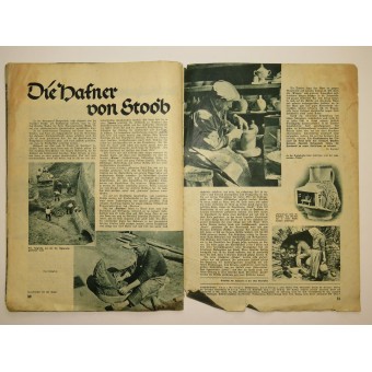 Zeitschrift Der Aufbau, August 1938, 32 Seiten. Espenlaub militaria